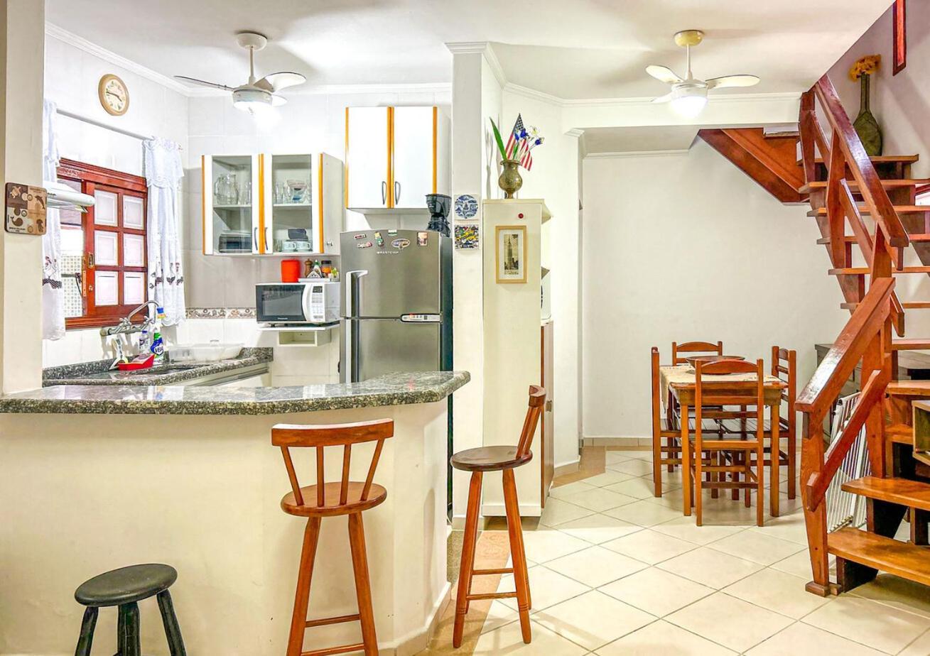 Вилла Incrivel Casa A 200M Da Praia Da Enseada Бертиога Экстерьер фото